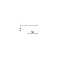 Plat de Finition PVC 2.5x30 StartnSun