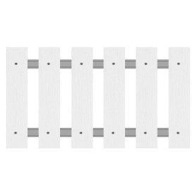 Palines bois résine 120x21mm chêne foncé 2