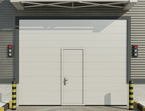 Portes de garage sectionnelle industrielle Art&Indus